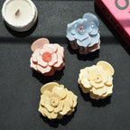 【MOQ 12 PCS】Acetate 3D Rose Hair Claw, Elegant Shark Clip