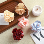【MOQ 12 PCS】Acetate 3D Rose Hair Claw, Elegant Shark Clip