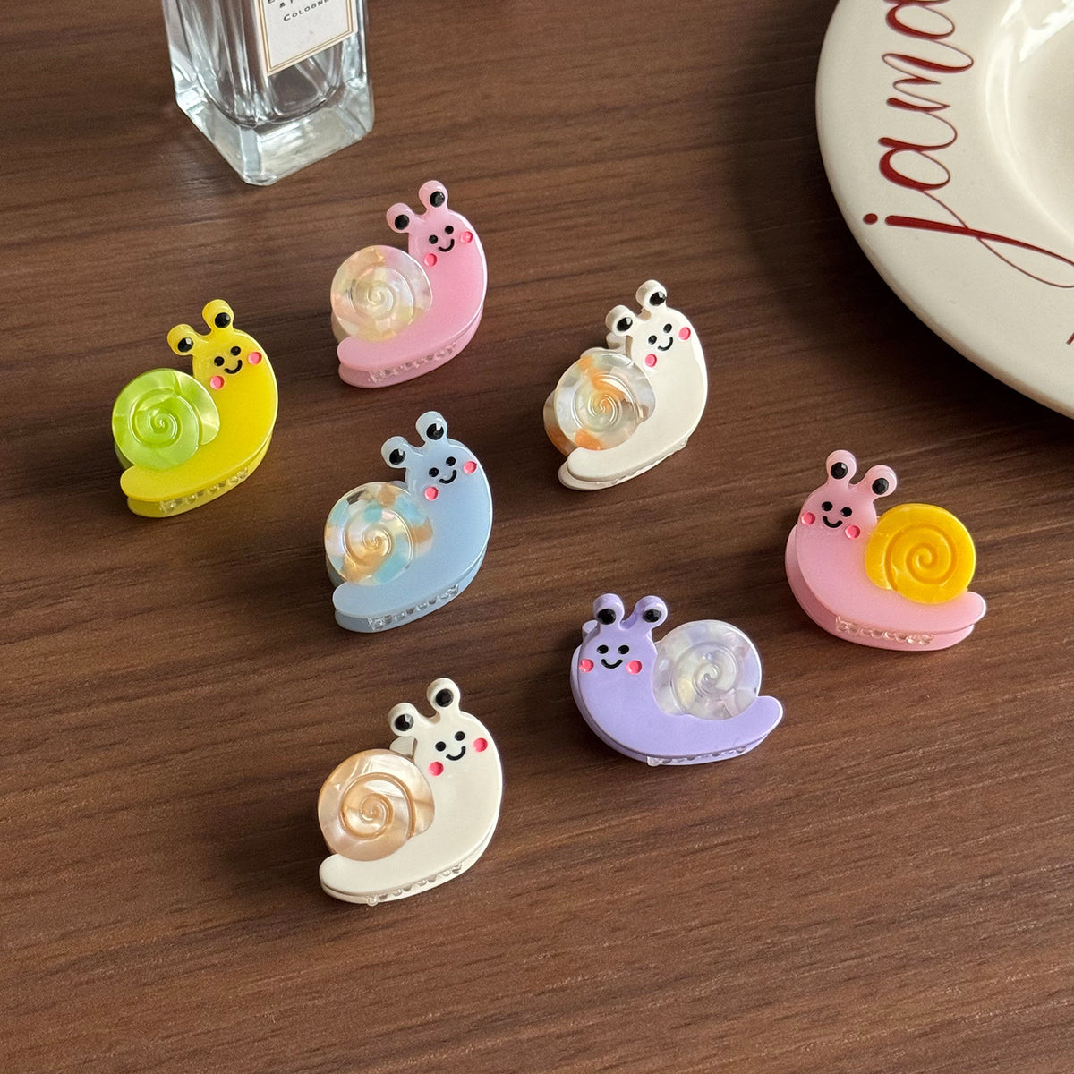 【MOQ 12 PCS】Cute Animal Mini Acetate Hair Claw – Bangs Side Clip