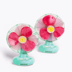 【MOQ 12 PCS】Vintage Rotatable Fan Hair Clip Acrylic Double Layer Duckbill Side Clip