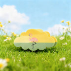 【MOQ 12 PCS】Acetate Lamb Cloud Claw Clip, Elegant Back Head Updo Hair Clip