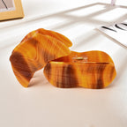 【MOQ 12 PCS】Acetate Peanut Avocado Food Hair Claw, Shark Clip