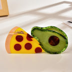 【MOQ 12 PCS】Acetate Peanut Avocado Food Hair Claw, Shark Clip
