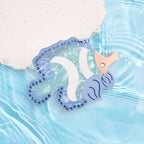 【MOQ 12 PCS】Ocean Turtle Acetate Hair Claw