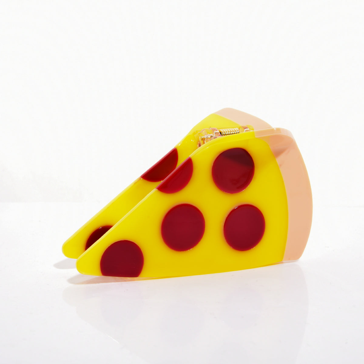 【MOQ 12 PCS】Acetate Peanut Avocado Food Hair Claw, Shark Clip