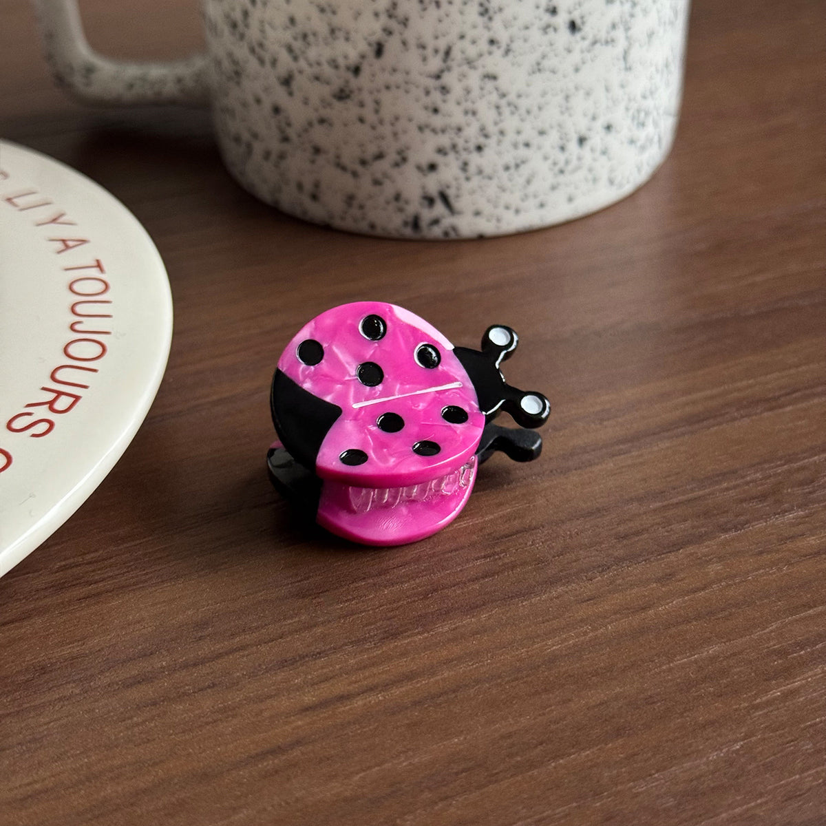 【MOQ 12 PCS】Cute Animal Mini Acetate Hair Claw – Bangs Side Clip