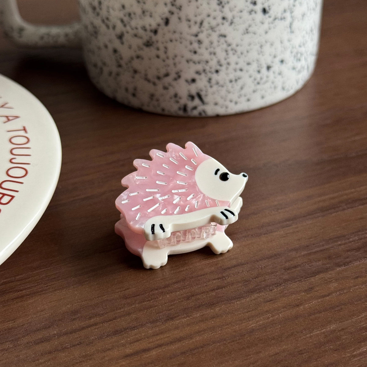 【MOQ 12 PCS】Cute Animal Mini Acetate Hair Claw – Bangs Side Clip