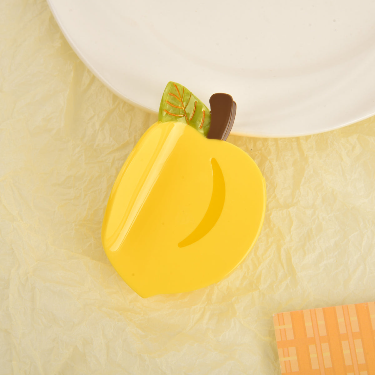 【MOQ 12 PCS】Acetate Fruit Claw Clip
