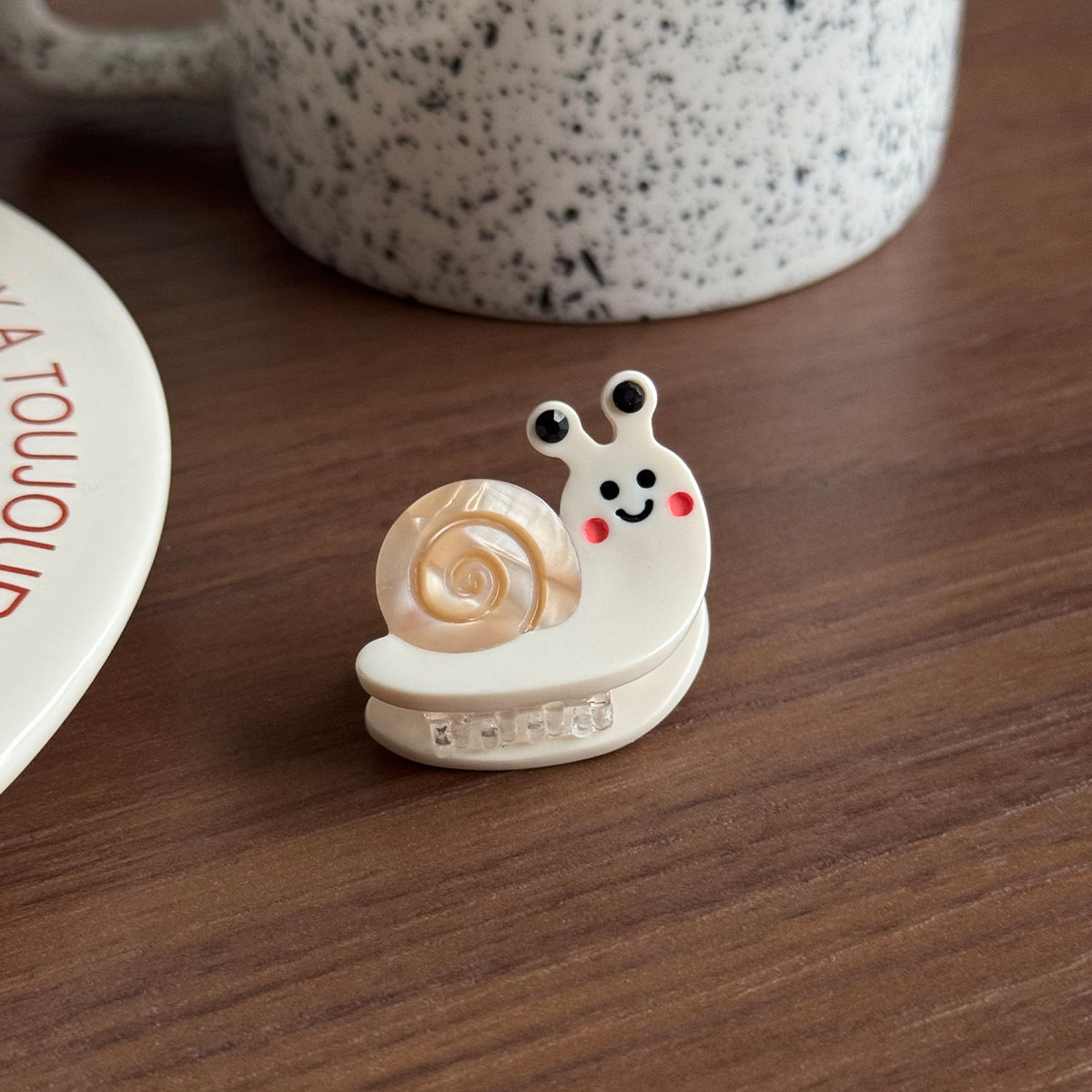 【MOQ 12 PCS】Cute Animal Mini Acetate Hair Claw – Bangs Side Clip