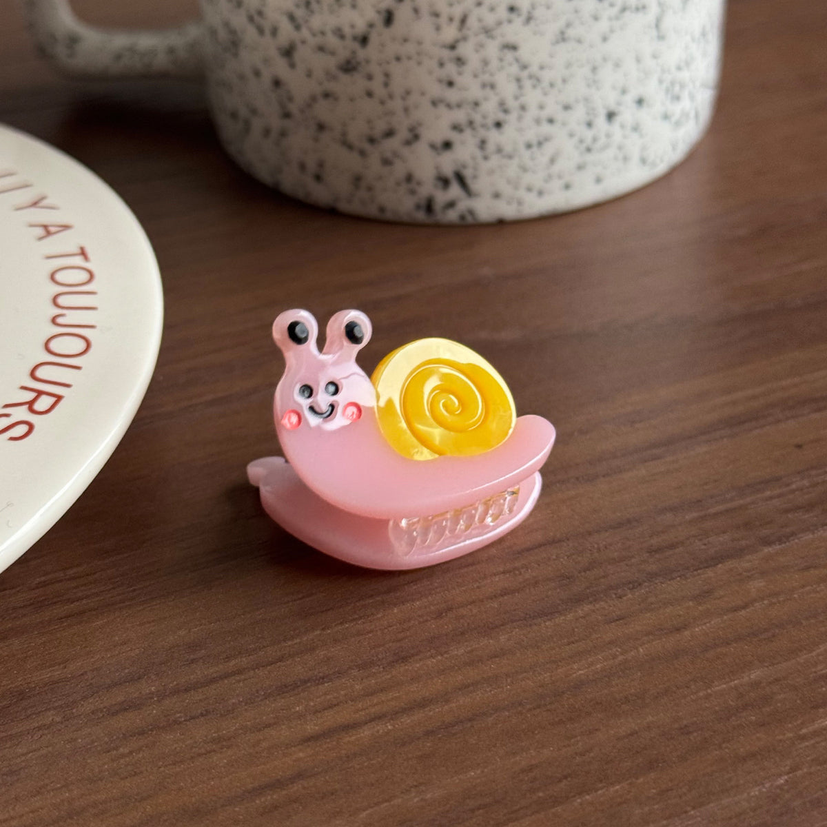 【MOQ 12 PCS】Cute Animal Mini Acetate Hair Claw – Bangs Side Clip