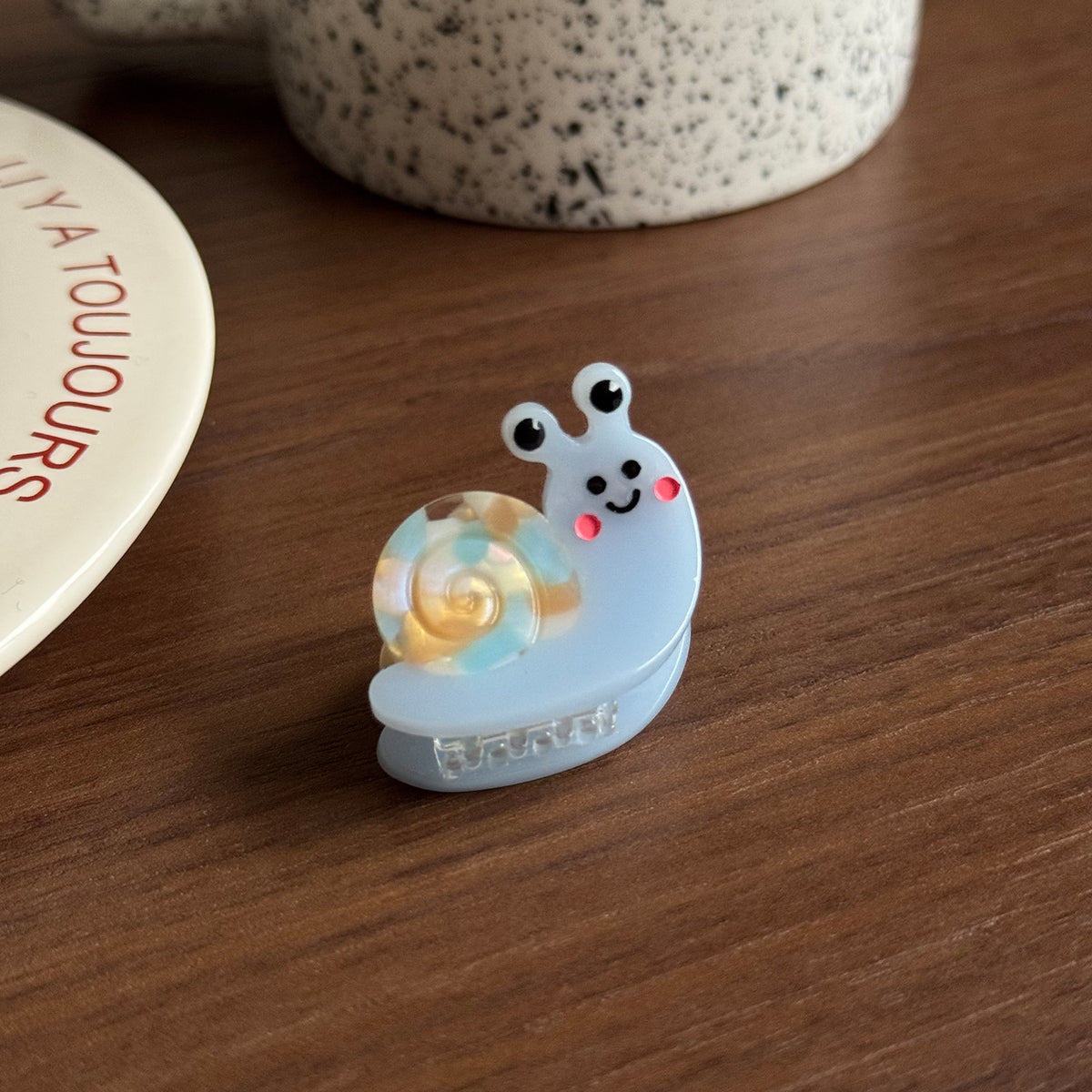 【MOQ 12 PCS】Cute Animal Mini Acetate Hair Claw – Bangs Side Clip