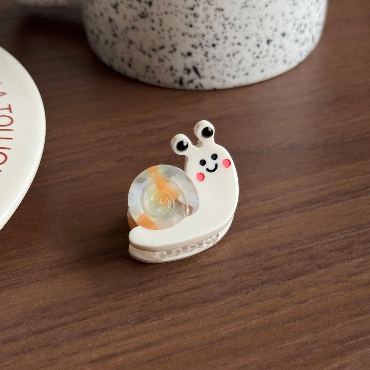 【MOQ 12 PCS】Cute Animal Mini Acetate Hair Claw – Bangs Side Clip