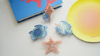 【MOQ 12 PCS】Ocean Turtle Acetate Hair Claw